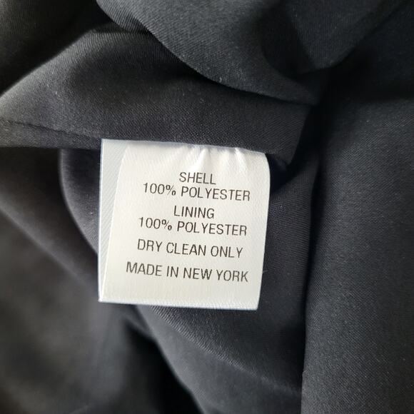 Just Drew Tweed Fringe Boucle Shift Mini Dress Metallic Neutral Sleeveless 6 - Picture 9 of 9